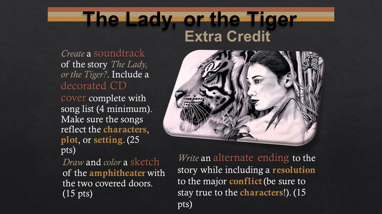 The Lady or the Tiger? Questions and Answers